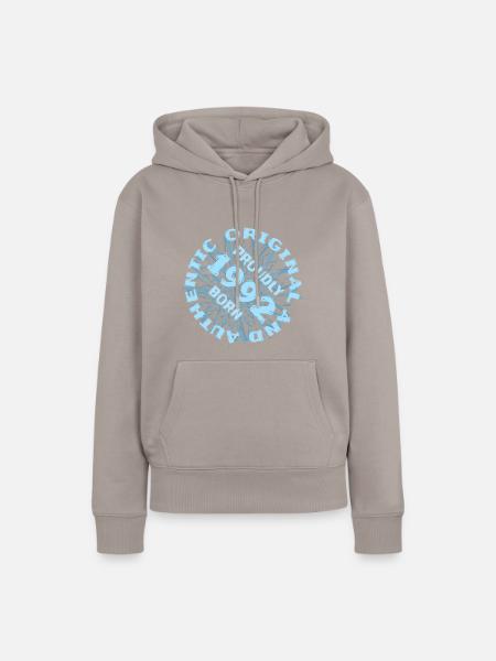 Spiel 1992 - Frauen Premium Bio Hoodie - Taupe