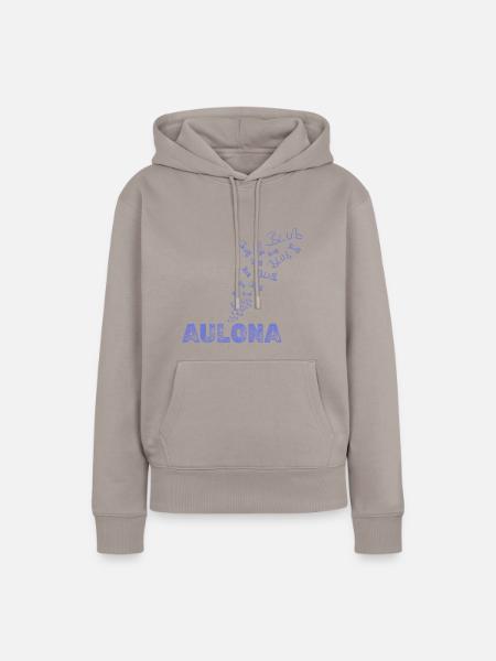 Segeln Aulona - Frauen Premium Bio Hoodie - Taupe
