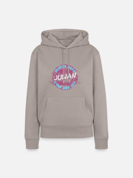 Julian - Frauen Premium Bio Hoodie - Taupe