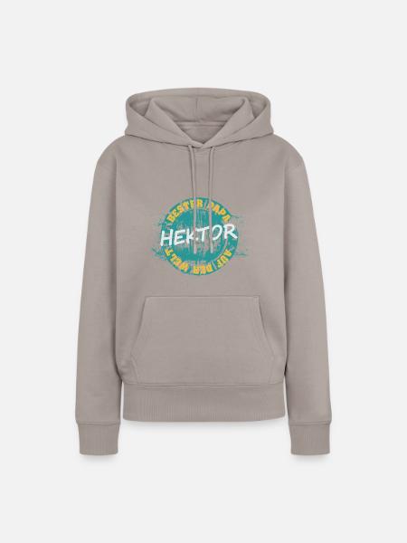 Hektor - Frauen Premium Bio Hoodie - Taupe
