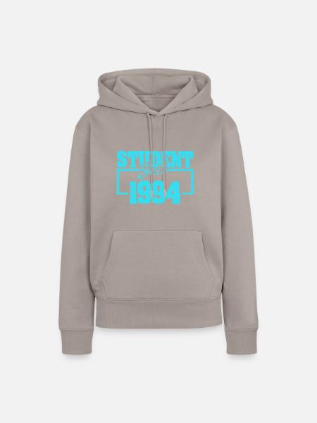 Student 1994 - Frauen Premium Bio Hoodie - Taupe