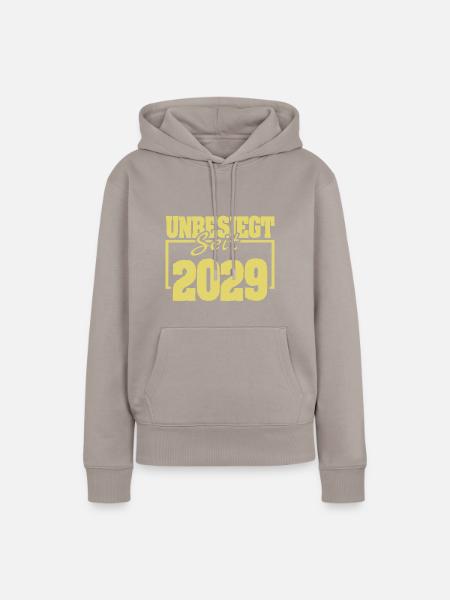 2029 2029 - Frauen Premium Bio Hoodie - Taupe