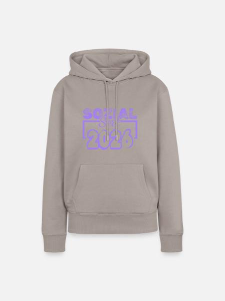2026 - Frauen Premium Bio Hoodie - Taupe