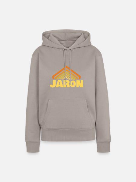Jaron - Frauen Premium Bio Hoodie - Taupe