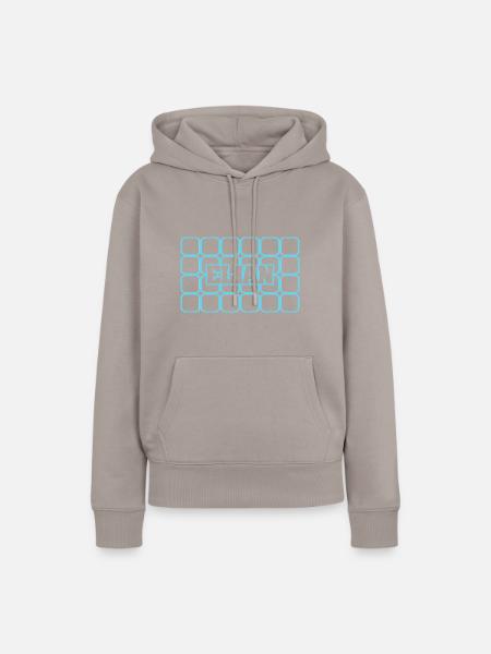 Elian als Maennername - Frauen Premium Bio Hoodie - Taupe