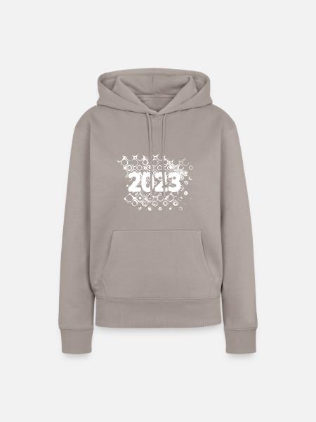 2023 - Frauen Premium Bio Hoodie - Taupe