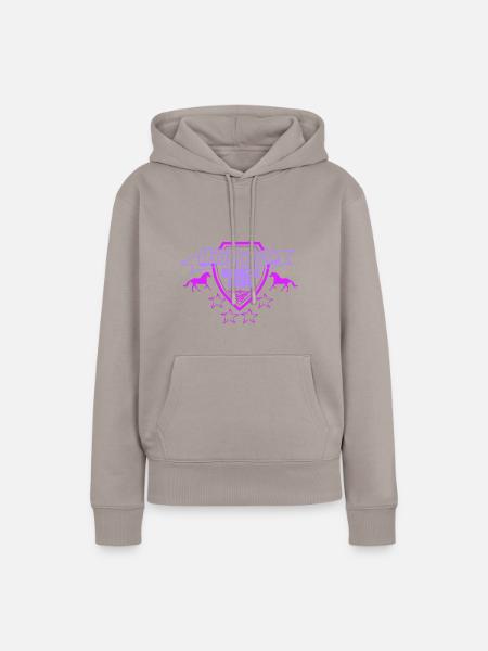 Legendär 1999 - Frauen Premium Bio Hoodie - Taupe