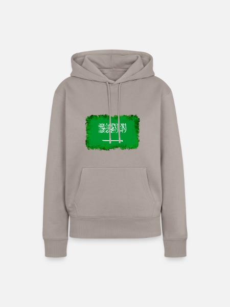 Geschenk für Arabien - Frauen Premium Bio Hoodie - Taupe