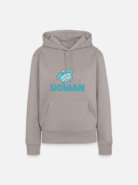 Dorian - Frauen Premium Bio Hoodie - Taupe