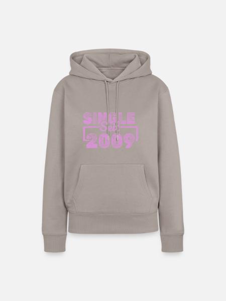 seit 2009 - Frauen Premium Bio Hoodie - Taupe