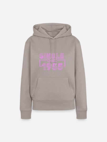 1955 - Frauen Premium Bio Hoodie - Taupe