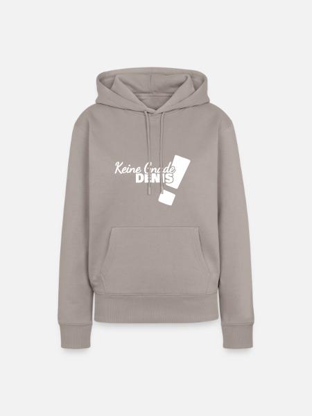 Lustig Denis - Frauen Premium Bio Hoodie - Taupe