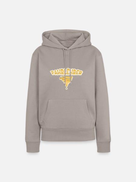 Geschenk für Fahrlehrer - Frauen Premium Bio Hoodie - Taupe