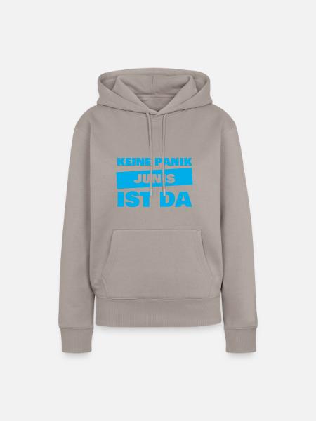 Junis - Frauen Premium Bio Hoodie - Taupe