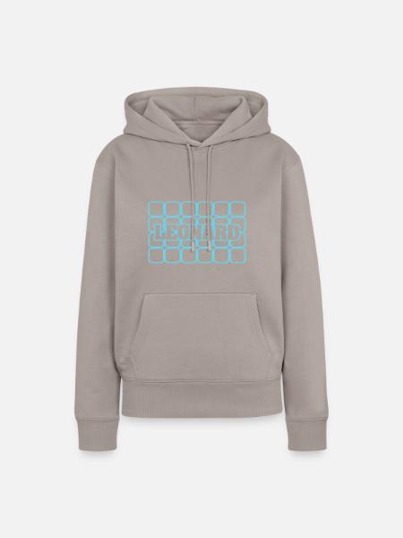 Leonard - Frauen Premium Bio Hoodie - Taupe