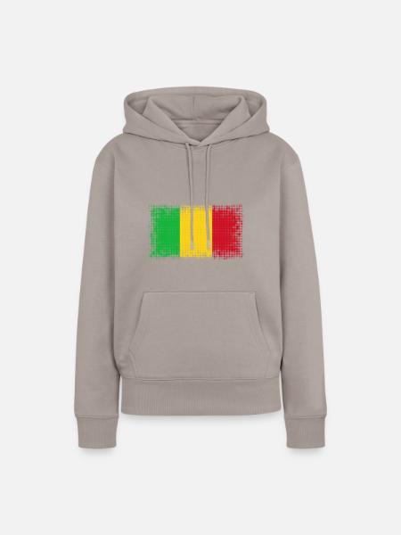 Geschenk für Mali - Frauen Premium Bio Hoodie - Taupe