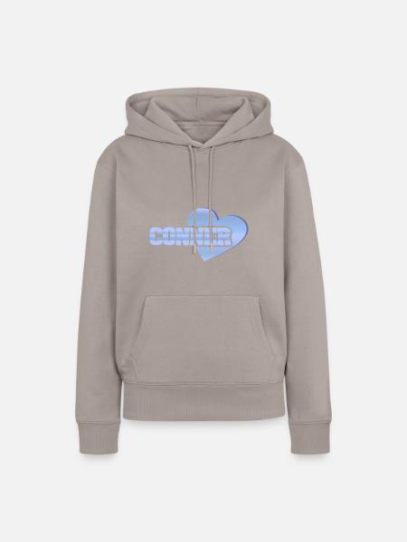Conner - Frauen Premium Bio Hoodie - Taupe