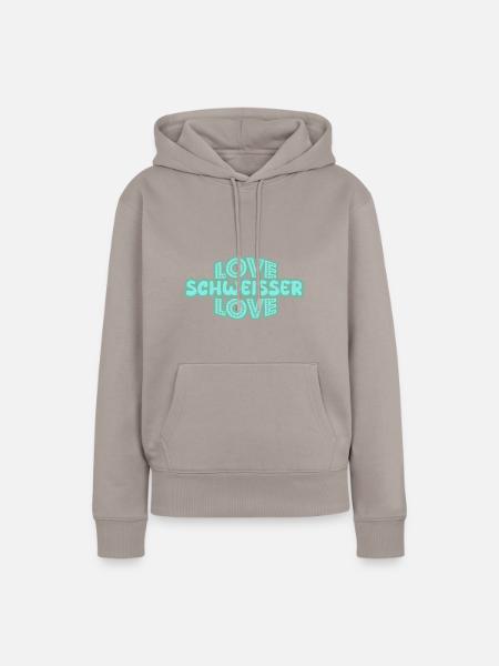 Schweisser - Frauen Premium Bio Hoodie - Taupe