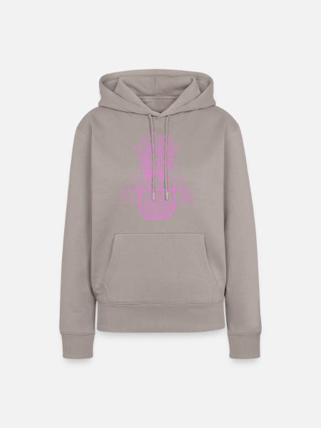 Aloha Beaches - Frauen Premium Bio Hoodie - Taupe