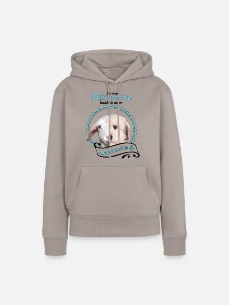 Unterschied Wahrnehmung Vegan - Frauen Premium Bio Hoodie - Taupe