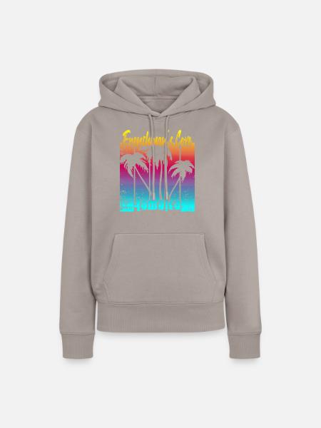 Frenchman's Cove Jamaica - Frauen Premium Bio Hoodie - Taupe