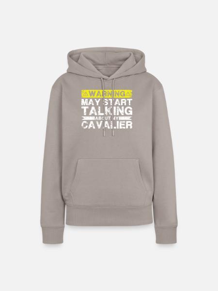 Apropos Kavalier - Frauen Premium Bio Hoodie - Taupe