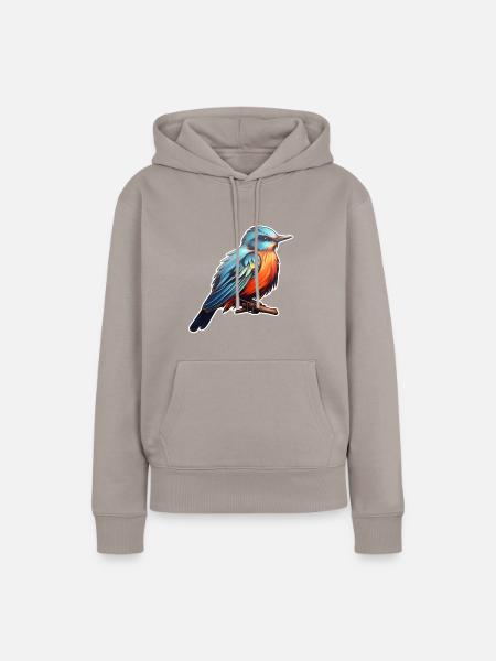 Kleiber - Frauen Premium Bio Hoodie - Taupe