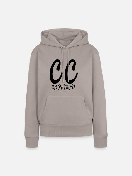 Capitano - Frauen Premium Bio Hoodie - Taupe