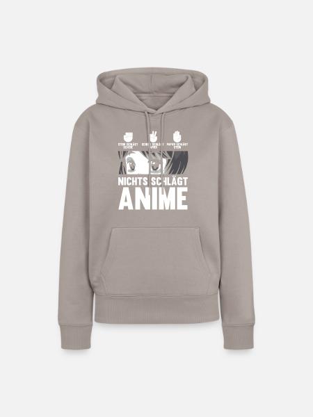 Anime - Frauen Premium Bio Hoodie - Taupe