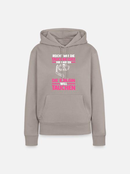 Schullehrer Lehrer - Frauen Premium Bio Hoodie - Taupe