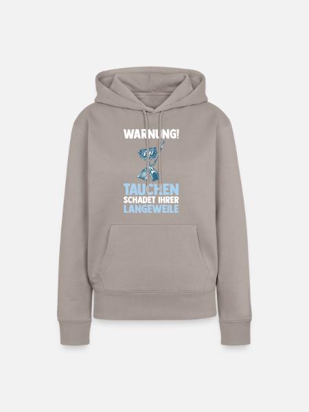 Schullehrer Lehrer - Frauen Premium Bio Hoodie - Taupe