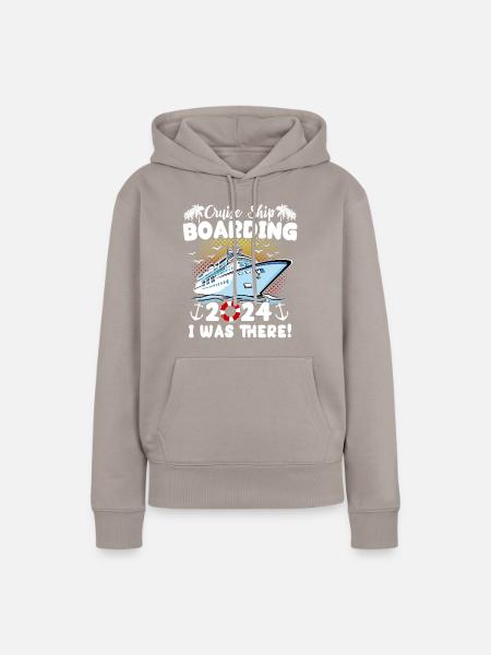 Kreuzfahrt 2024 Cruise - Frauen Premium Bio Hoodie - Taupe