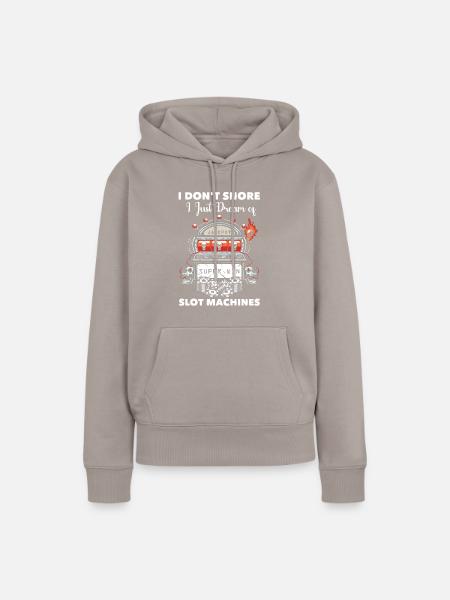 Casino Gambling - Frauen Premium Bio Hoodie - Taupe