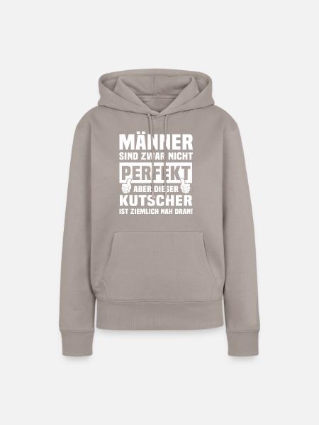 Kutscher - Frauen Premium Bio Hoodie - Taupe