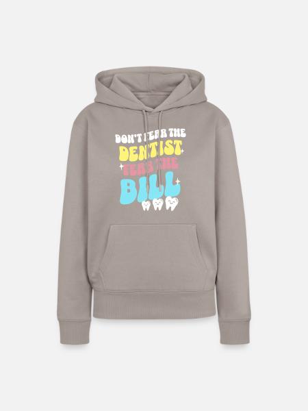 Zahnarzt Zahnpflege Dentist - Frauen Premium Bio Hoodie - Taupe
