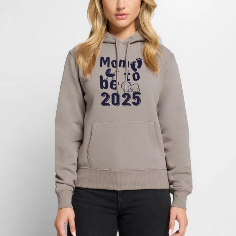 Mutter 2025 loading, Ich werde 2025 Mutter Frauen Premium Bio Hoodie