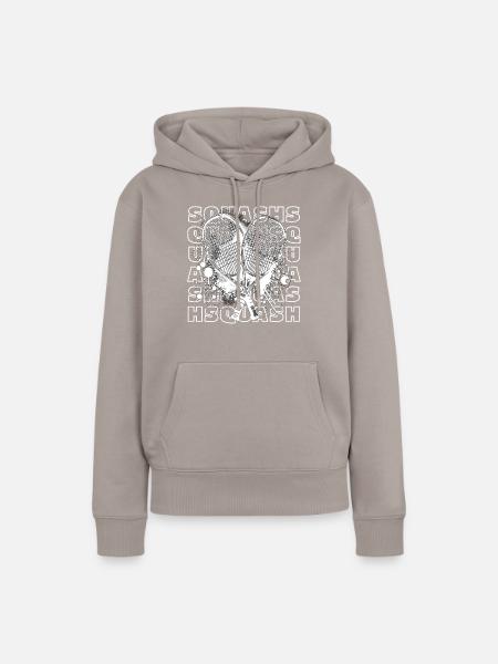 Squash - Frauen Premium Bio Hoodie - Taupe