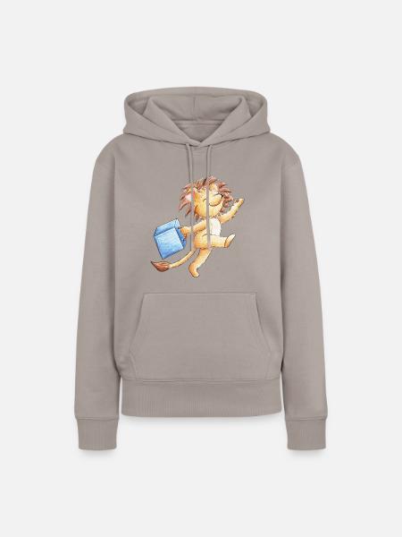 Koffer packen - Frauen Premium Bio Hoodie - Taupe