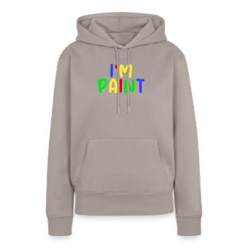 Couples drôles, torrides, vulgaires pour les femmes, les - Sweat à capuche Premium bio Femme - taupe - Devant - Julia (174cm)