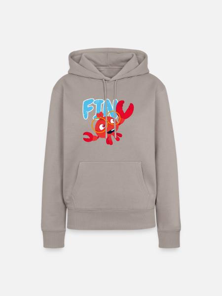 Maari - Abenteuer Am Riff Krabbe Fin - Frauen Premium Bio Hoodie - Taupe