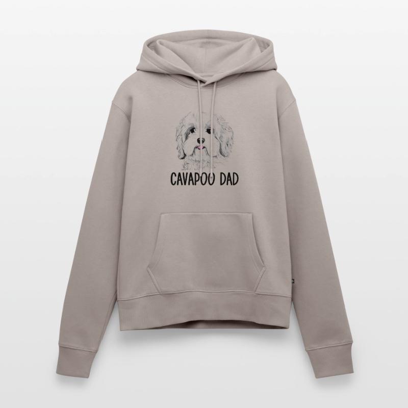 Cavapoo Dad, Cavapoo Women’s Premium Organic Hoodie