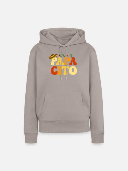 Cinco de Mayo - Frauen Premium Bio Hoodie - Taupe