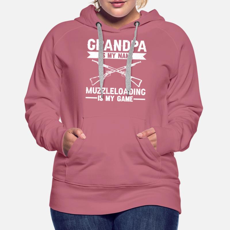 Vorderlader Muzzleloader Muzzle Loading Women’s Premium Organic Hoodie