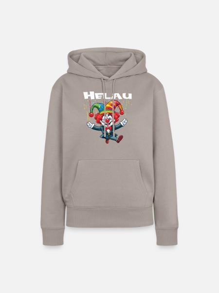 Karneval Kostüm Fasching Fastnacht - Frauen Premium Bio Hoodie - Taupe