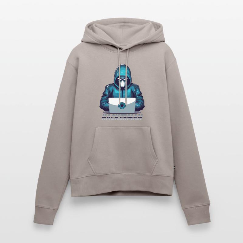 Hacker Meme Cyber Security Hacking Hackerman Frauen Premium Bio Hoodie
