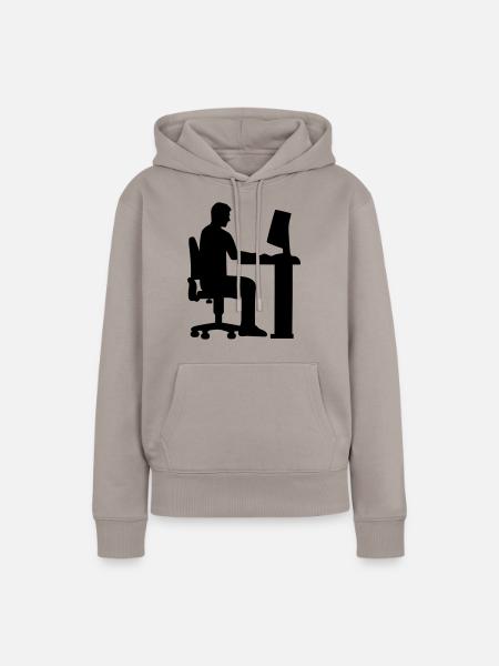 Programmierer - Frauen Premium Bio Hoodie - Taupe