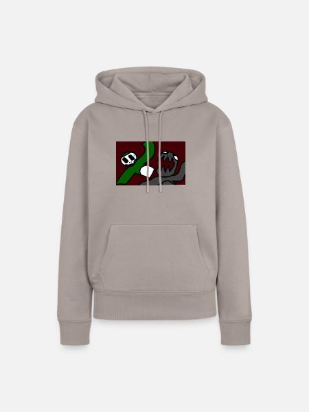 Mein Merch - Frauen Premium Bio Hoodie - Taupe