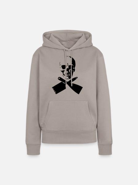 Maler - Frauen Premium Bio Hoodie - Taupe