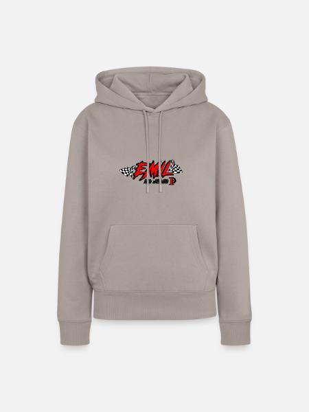 Emil - Frauen Premium Bio Hoodie - Taupe