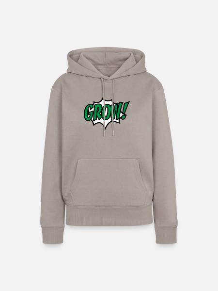 Garten - Frauen Premium Bio Hoodie - Taupe